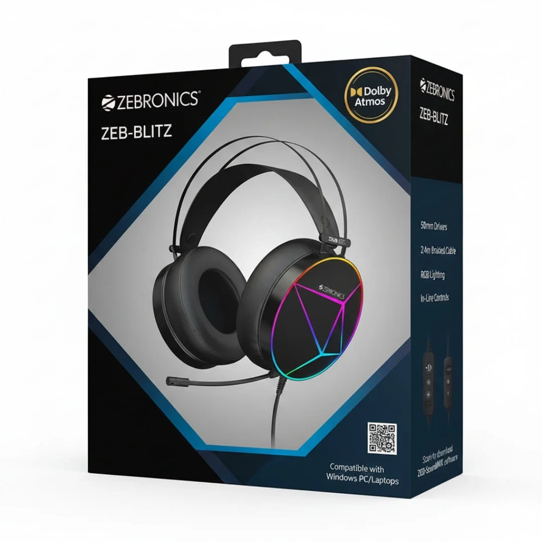 Zebronics ZEB-Blitz Gaming Headphone